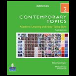 Contemporary Topics 2 Audio CDs