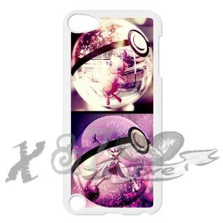 PokeBall & Pokemon Ball & Pikachu & mewtwo & Mew & charmander & squirtle & bulbasaur X&TLOVE DIY Snap on Hard Plastic Back Case Cover Skin for iPod Touch 5 5th Generation   882 Cell Phones & Accessories