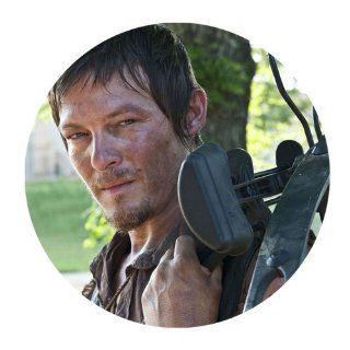 Custom The Walking Dead Mouse Pad Standard Round Mousepad WP 883 