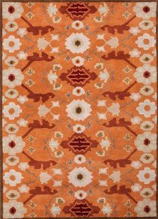 Jaipur Rugs Passages Pumpkin / Tobacco Rug 2' x 3'   Hand Tufted Rugs