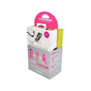 PureGear VC02 001 01858 Breast Cancer Awareness Bundle with Utilitarian Case for iPhone 4/4S   Retail Packaging   Pink Cell Phones & Accessories