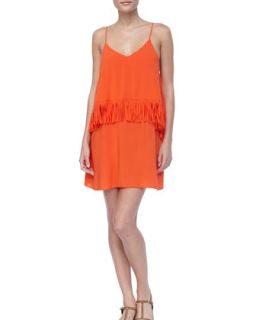 Wild Fringe Voile Tunic   L Space Swimwear by Monica Wise