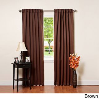 Insulated Thermal Blackout 84 inch Curtain Panel Pair