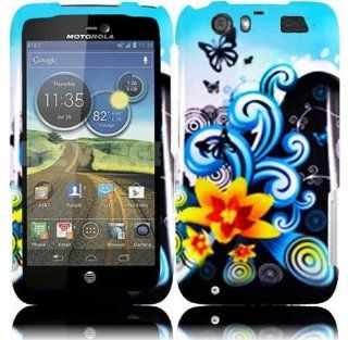 Motorola Atrix 3 MB886 Atrix HD Design Cover, Yellow Lily Cell Phones & Accessories