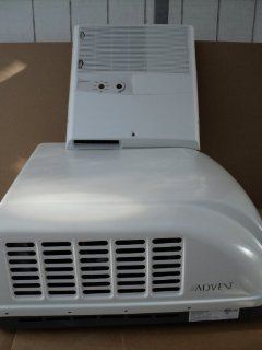 Dometic A/C Brisk Air Roof Top Air Conditioner Unit 13,500 BTU Upper Unit With Inside Ceiling Assy. Automotive
