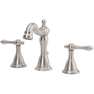 Fontaine Bellver Brushed Nickel Widespread Bathroom Faucet