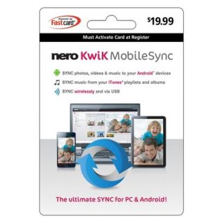 Nero Kwik MobileSync $19.99