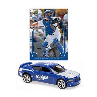   	 Los Angeles Dodgers Russell Martin 164 2008 Dodge Charger with Trading Card  Sports Related Merchandise  Sports & Outdoors