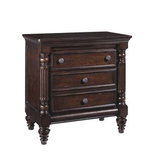 Signature Design By Ashley Signature Designs By Ashley Key Town Dark Brown 3 drawer Night Stand Brown Size 3 drawer