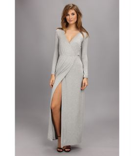 Brigitte Bailey Jaime Wrap Dress Womens Dress (Gray)