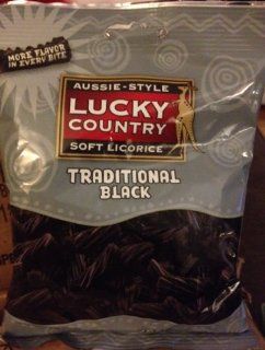 Aussie Style Traditional Black Soft Licorice  Licorice Candy  Grocery & Gourmet Food