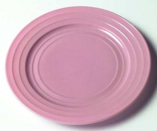 Hazel Atlas Moderntone Platonite Pastel Pink Dinner Plate   Pastel Pink