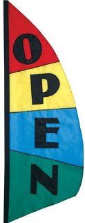 Premier Kites 26212 Commercial Feather Banner, Open Block, 8 1/2 Feet  Outdoor Flags  Patio, Lawn & Garden