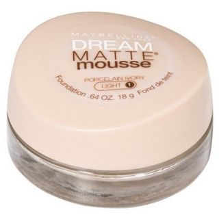 Maybelline Dream Matte Mousse Foundation   Porcelain Ivory   0.64 oz