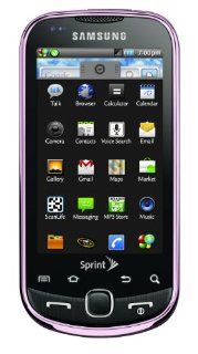 Samsung Intercept Android Phone, Satin Pink (Sprint) Cell Phones & Accessories