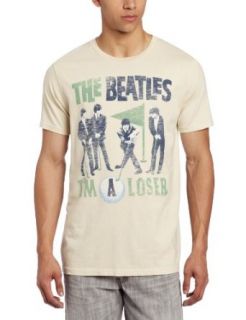 JUNK FOOD CLOTHING Men's Beatles I Am A Loser T Shirt Fashion T Shirts Clothing