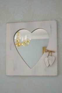 Richard Lang Heart Shaped Mirror   Wall Mounted Mirrors