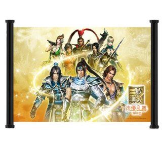 Dynasty Warriors Game Fabric Wall Scroll Poster (26"x16") Inches  Prints  