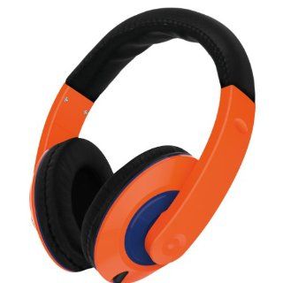 VIBE SOUND VS 867 ORG Color Curve Stereo Headphones   Orange Electronics
