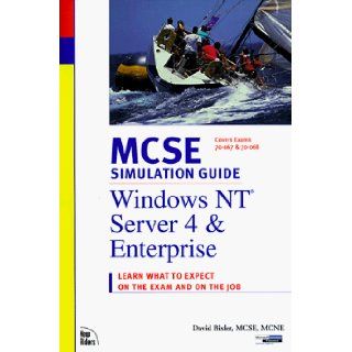 McSe Simulation Guide Windows Nt Server 4 and Enterprise  Exam  70 067 70 068 (Mcse Visual Guide) Dave Bixler 9781562059149 Books