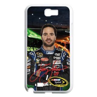 Custom Jimmie Johnson Back Cover Case for Samsung Galaxy Note 2 N7100 N1751 Cell Phones & Accessories