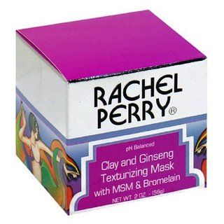 Rachel Perry Texturizing Mask, Clay and Ginseng with MSM & Bromelain, 2 oz (56 g)  Facial Masks  Beauty