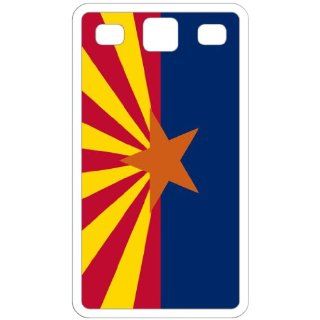 Arizona AZ State Flag White Samsung Galaxy S3   i9300 Cell Phone Case   Cover Cell Phones & Accessories