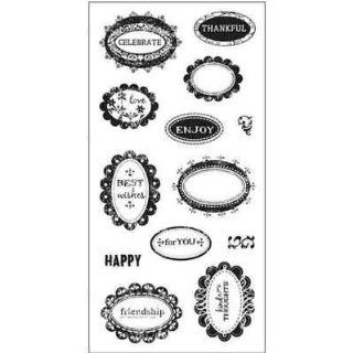 Fiskars Clear Stamps  4inx8in  Cameo Ovations #870  Other Products  