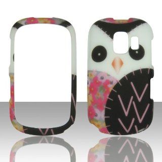 2D White Owl Alcatel 871A / Alcatel One Touch OT871A Prepaid Go Phone (AT&T) Case Cover Phone Snap on Cover Cases Protector Faceplates Cell Phones & Accessories
