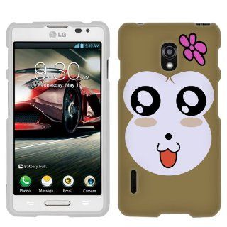 LG Optimus F7 Monkey Joy Phone Case Cover Cell Phones & Accessories