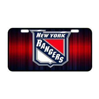 NHL New York Rangers Metal License Plate Frame LP 893  Sports Fan License Plate Frames  Sports & Outdoors