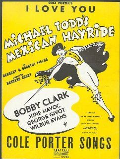 I Love You Cole Porter Mexican Hayride sheet music 1943 Entertainment Collectibles