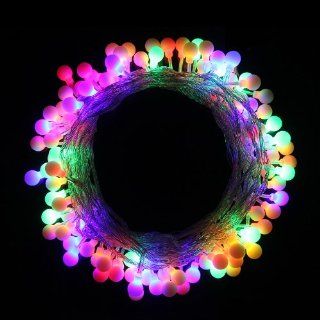 InnooTech 100 LED lights Ball Party String Lights for Indoor, Bedroom, Outdoor, Garden, Patio, Porch, Wedding, Christmas with 8 Function Modes (Multi Color)  