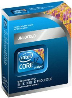 Intel Core i7 875K Processor 2.93 GHz 8 MB Cache Socket LGA1156 Electronics