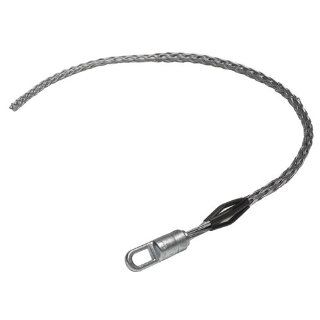 Woodhead 36620 Pulling Grip, Multi Weave, Rotating Eye, Dark Green Color Code, 6800lb Approximater Break Strength, .875" Eye Cable Thickness, 26.00" Mesh Length, .25 .49" Cable Diameter Electrical Pulling Grips