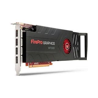 HP C2K00AT FirePro W7000 4GB GDDR5 PCI Express 3.0 x16 DisplayPort Professional Graphic Card   Full length/Full height Computers & Accessories