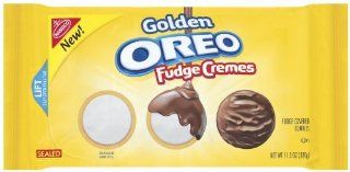 Oreo Golden Fudge Cookie, 11.3 Ounce  Sandwich Cookies  Grocery & Gourmet Food