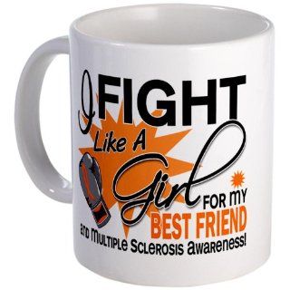  Fight Like A Girl For My MS Mug   Standard Kitchen & Dining
