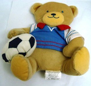 Tiddliwinks Soccer Bear Plush Wall Hanging Nursery Baby Decor  Other Products  