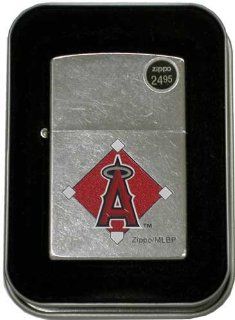 Zippo Lighter MLB "Angels" Baseball Team 2000 Tin Box Collection Sports & Outdoors