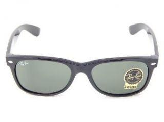 Ray Ban Wayfarer RB2132 901L Black/G 15 XLT 55mm Sunglasses Clothing