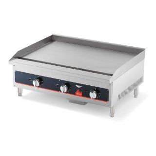 Vollrath 40721 Cayenne 36" Flat Top Gas Countertop Griddle (Anvil FTG9036)   Manual Control  Camping Griddles  Sports & Outdoors