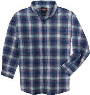American Fusion Gear Big and Tall Men's 906 Plaid Shirt Long Sleeve 3XL Blue Pink at  Mens Clothing store