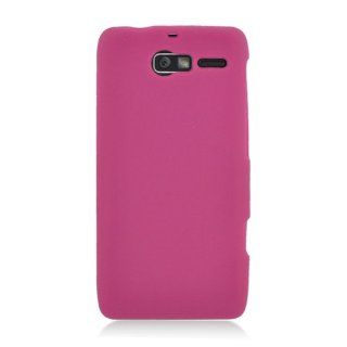 Eagle Cell SCMOTXT907S04 Barely There Slim and Soft Skin Case for Motorola Droid RAZR M XT907   Retail Packaging   Hot Pink Cell Phones & Accessories