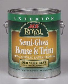 "ACE" ROYAL SHIELD EXTERIOR SEMI GLOSS LATEX HOUSE PAINT [CASE OF 2]  