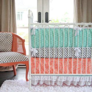 Caden Lane Limited Edition Lacey Dot Crib Set  Baby