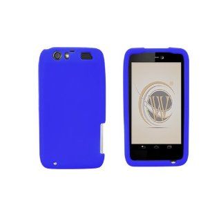 Motorola Dinara/Atrix HD MB886 Skin Solid Dark Blue Cell Phones & Accessories