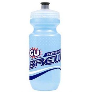 GU Sports Blue Brew Bottle   909  Sports Water Bottles  Sports & Outdoors