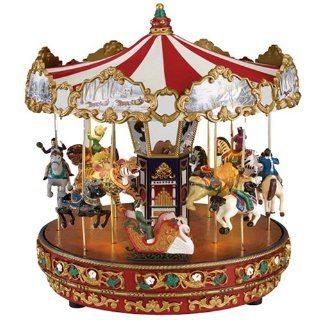 Gold Label Animated Musical, The Carousel   Collectible Figurines