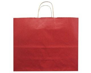 Jillson Roberts Bulk Jumbo Recycled Kraft Bags, Red, 250 Count (BJK909)  Gift Wrap Bags 